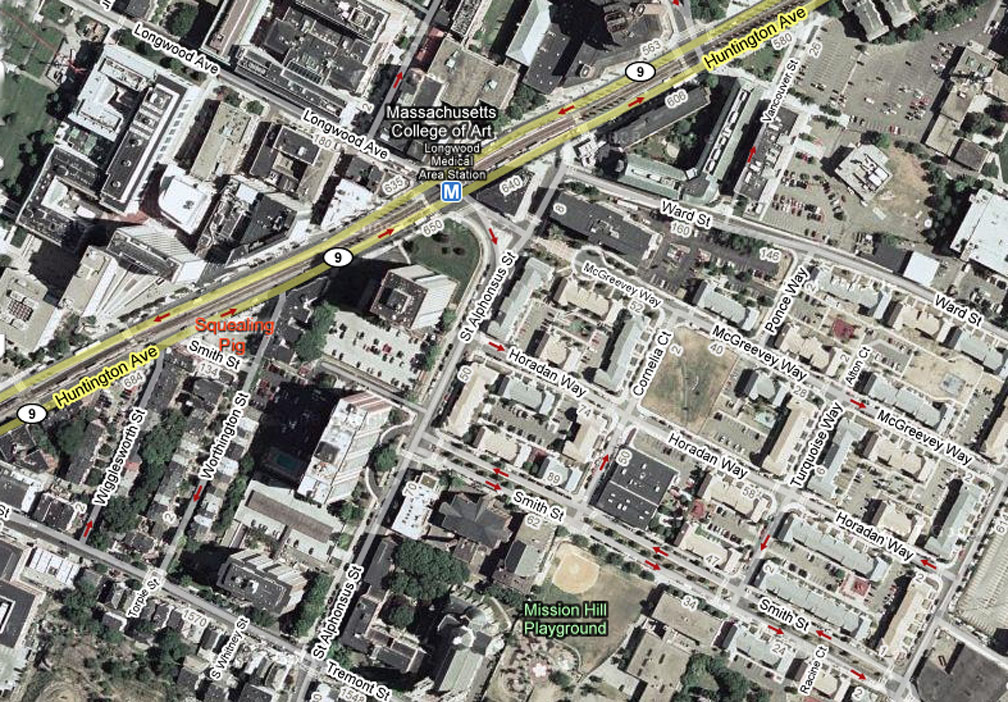 Longwood Map